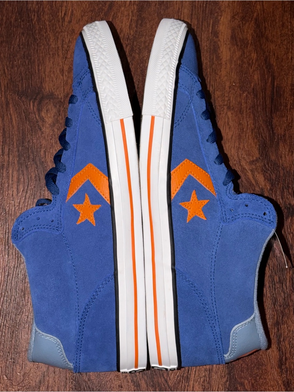Converse size 11 Blue Suede Sneakers - Picture 9 of 10
